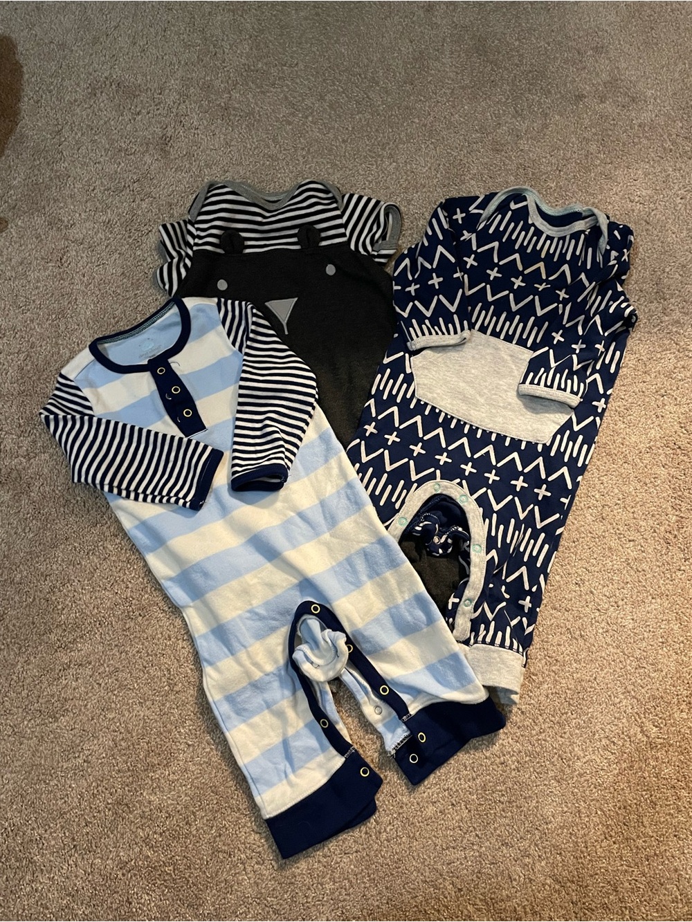 cloud island rompers